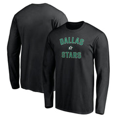 Dallas Stars Victory Arch Long Sleeve T-Shirt - Black | US 4282473