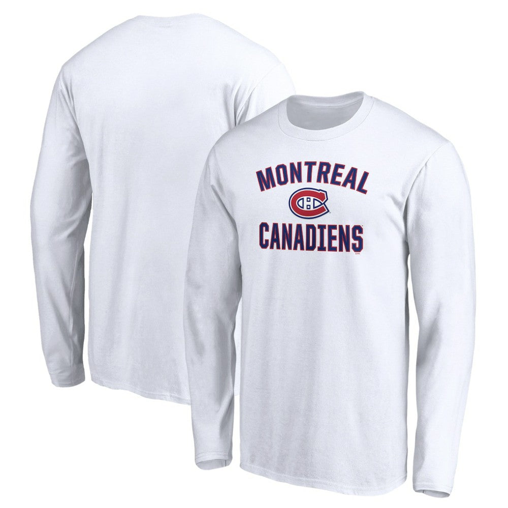 Montreal Canadiens Victory Arch Long Sleeve T-Shirt - White | US 4282483