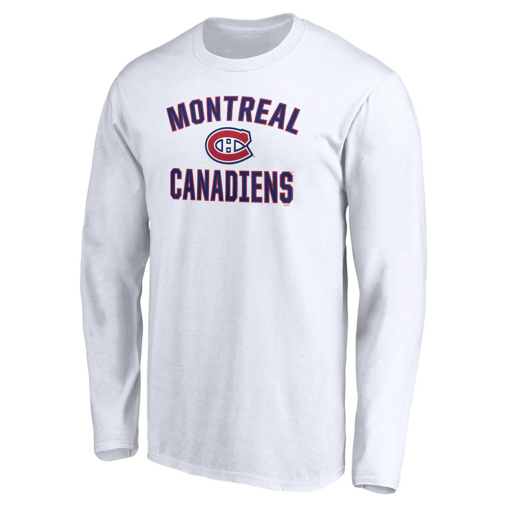 Montreal Canadiens Victory Arch Long Sleeve T-Shirt - White | US 4282483