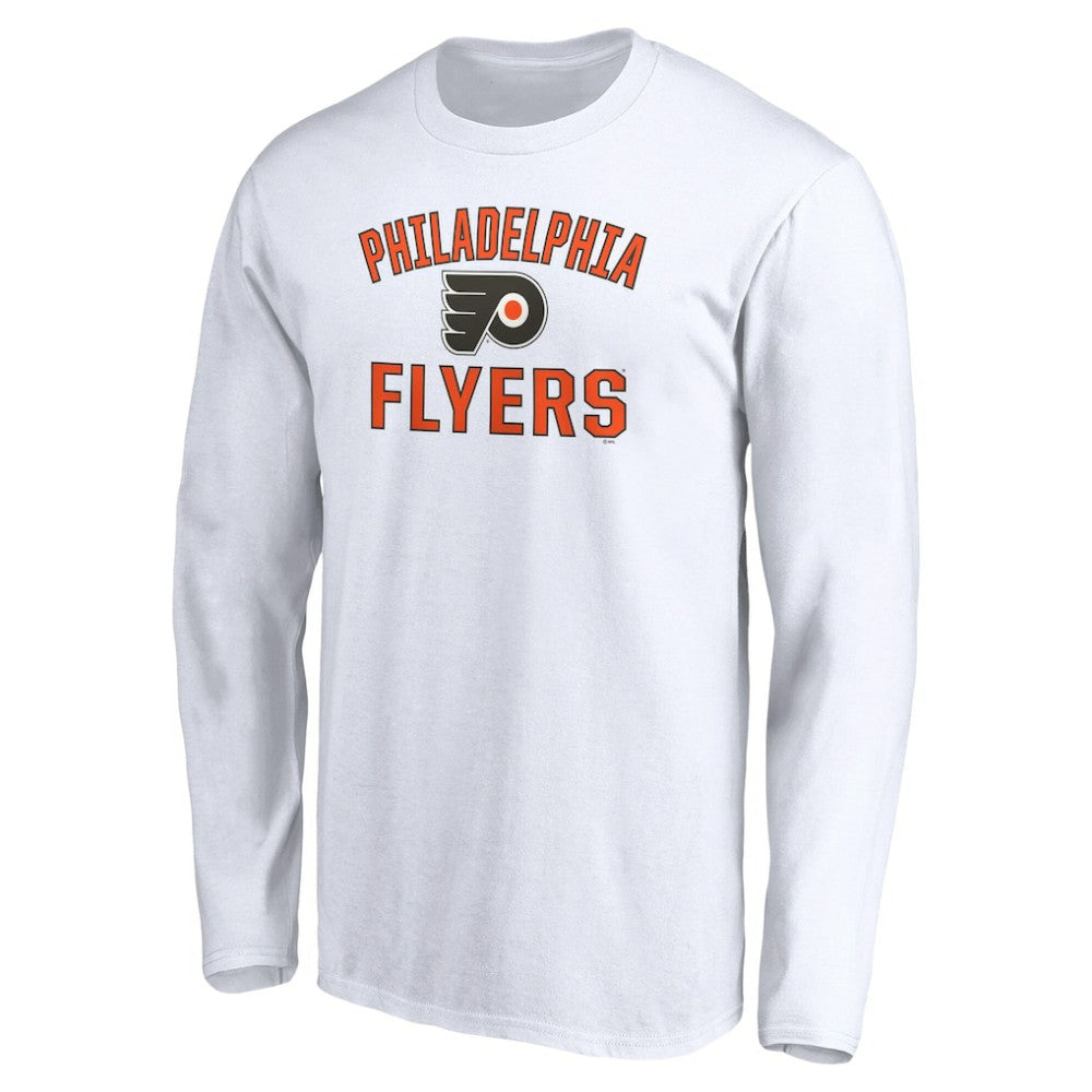 Philadelphia Flyers Victory Arch Long Sleeve T-Shirt - White | US 4282489