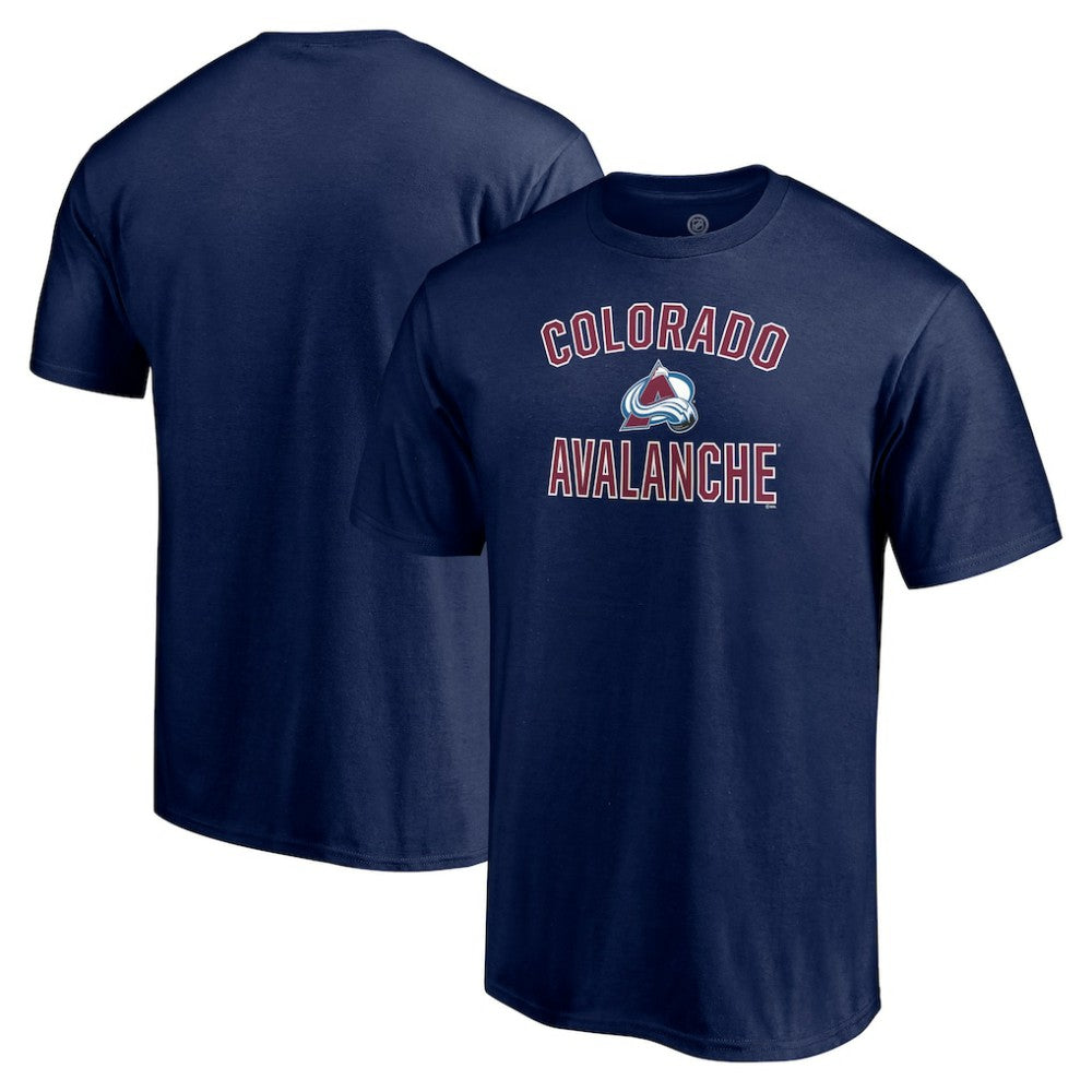 Colorado Avalanche Victory Arch Team T-Shirt - Navy | US 4282566