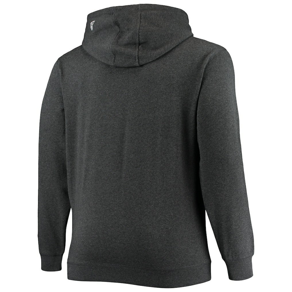 Cleveland Browns New Era Big & Tall Primary Logo Pullover Hoodie - Charcoal Hoodies