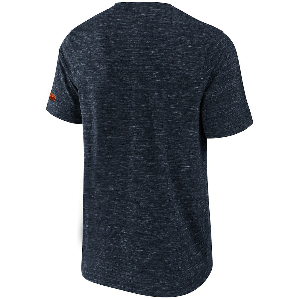 Chicago Bears NFL x Darius Rucker Collection Slub Henley T-Shirt - Navy T-shirts