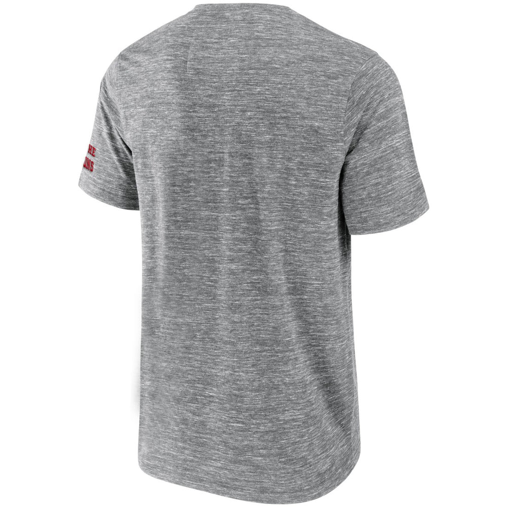 Tampa Bay Buccaneers NFL x Darius Rucker Collection Slub Henley T-Shirt - Heathered Gray T-shirts