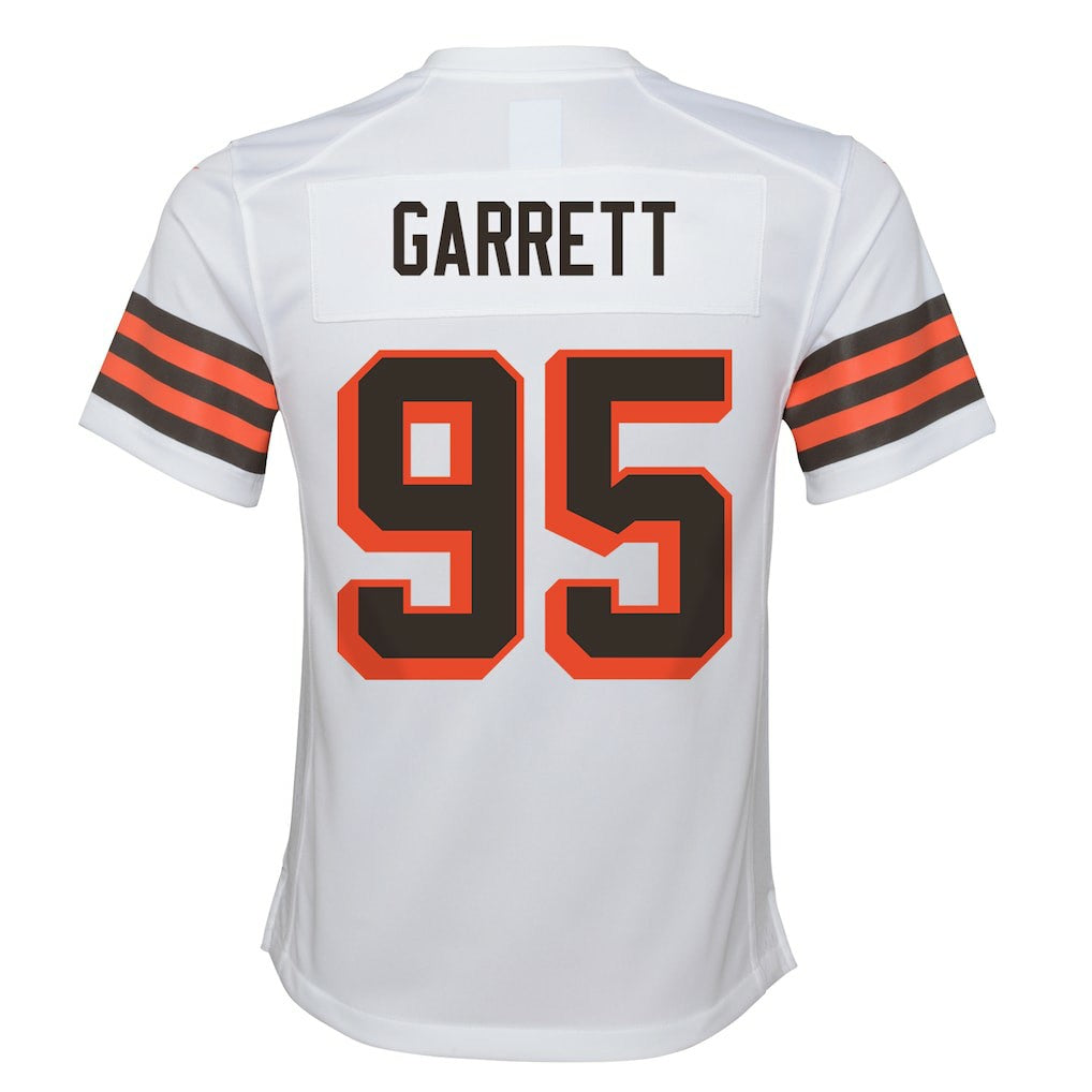 Myles Garrett Cleveland Browns Youth Game Jersey - White Jerseys