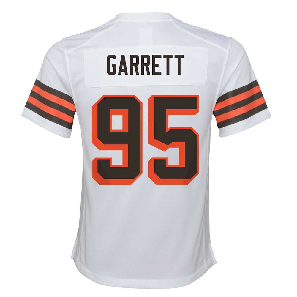 Myles Garrett Cleveland Browns Youth Game Jersey - White Jerseys