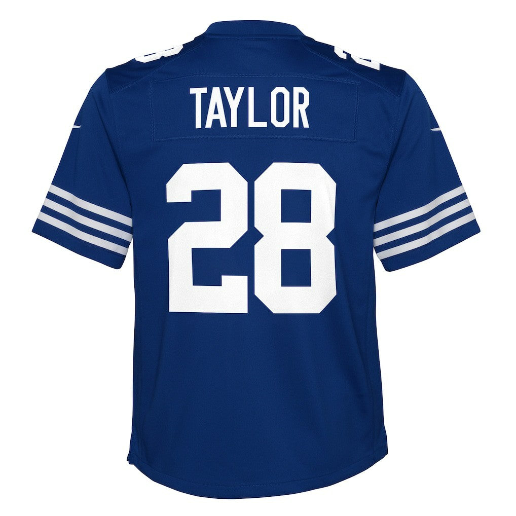 Jonathan Taylor Indianapolis Colts Youth Game Jersey - Royal Jerseys