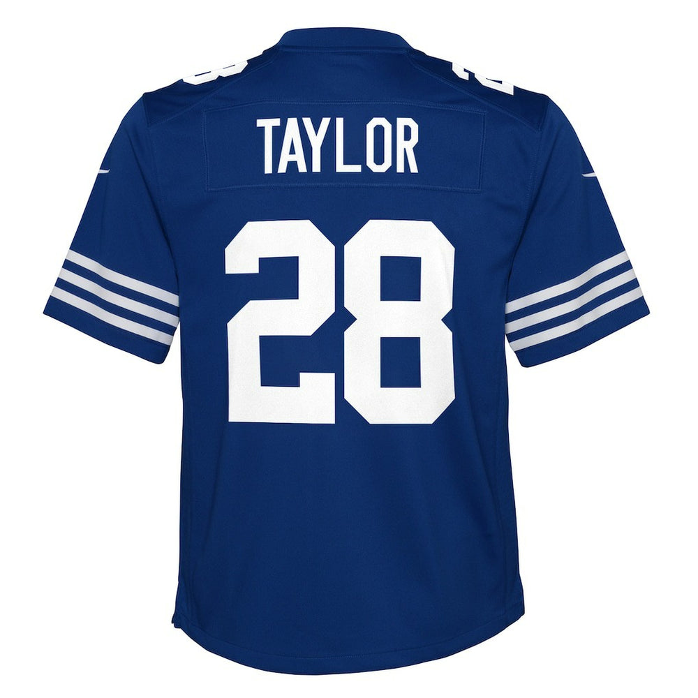 Jonathan Taylor Indianapolis Colts Youth Game Jersey - Royal Jerseys