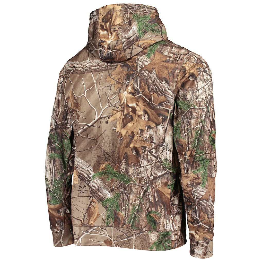 San Francisco 49ers Dunbrooke Champion Tech Pullover Hoodie - Realtree Camo Hoodies