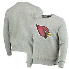 Arizona Cardinals '47 Imprint Headline Logo Pullover Sweatshirt - Heathered Gray Pullover