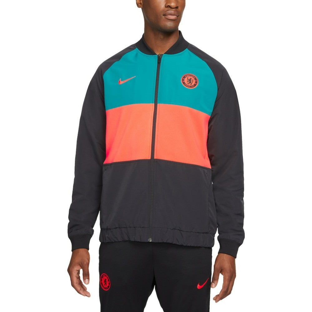 Chelsea I96 Woven Anthem Raglan Full-Zip Jacket Blue - Nike online