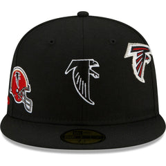 Atlanta Falcons New Era Just Don 59FIFTY Fitted Hat - Black Hats