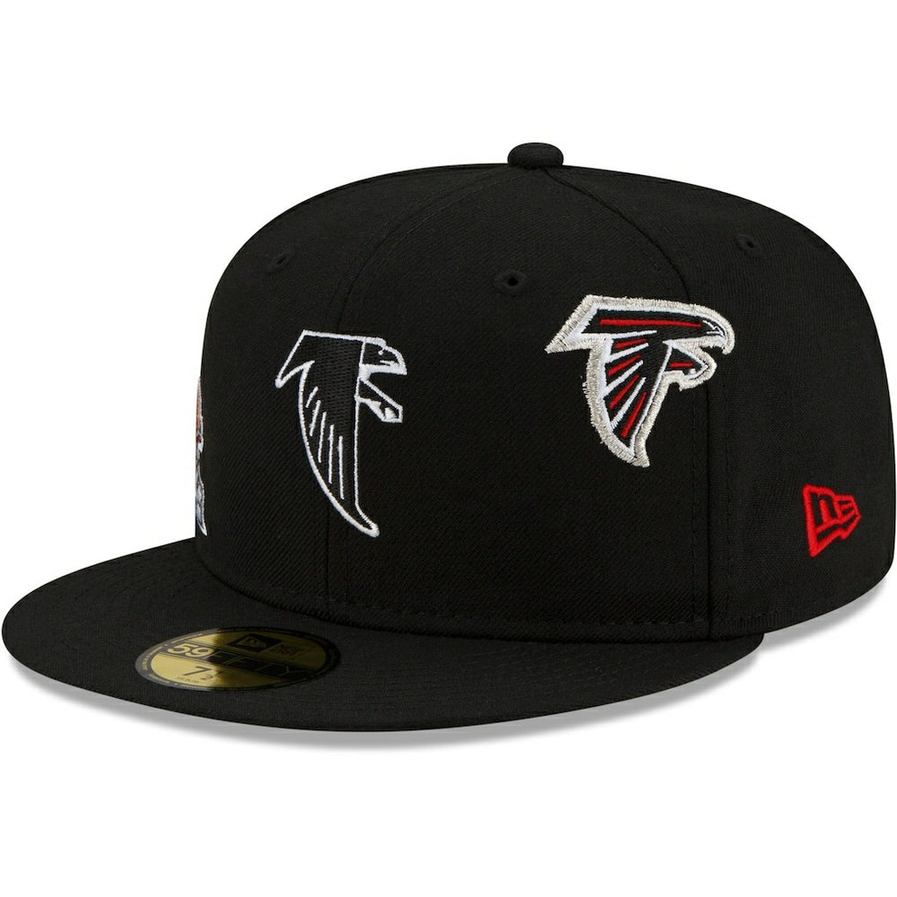 Atlanta Falcons New Era Just Don 59FIFTY Fitted Hat - Black Hats