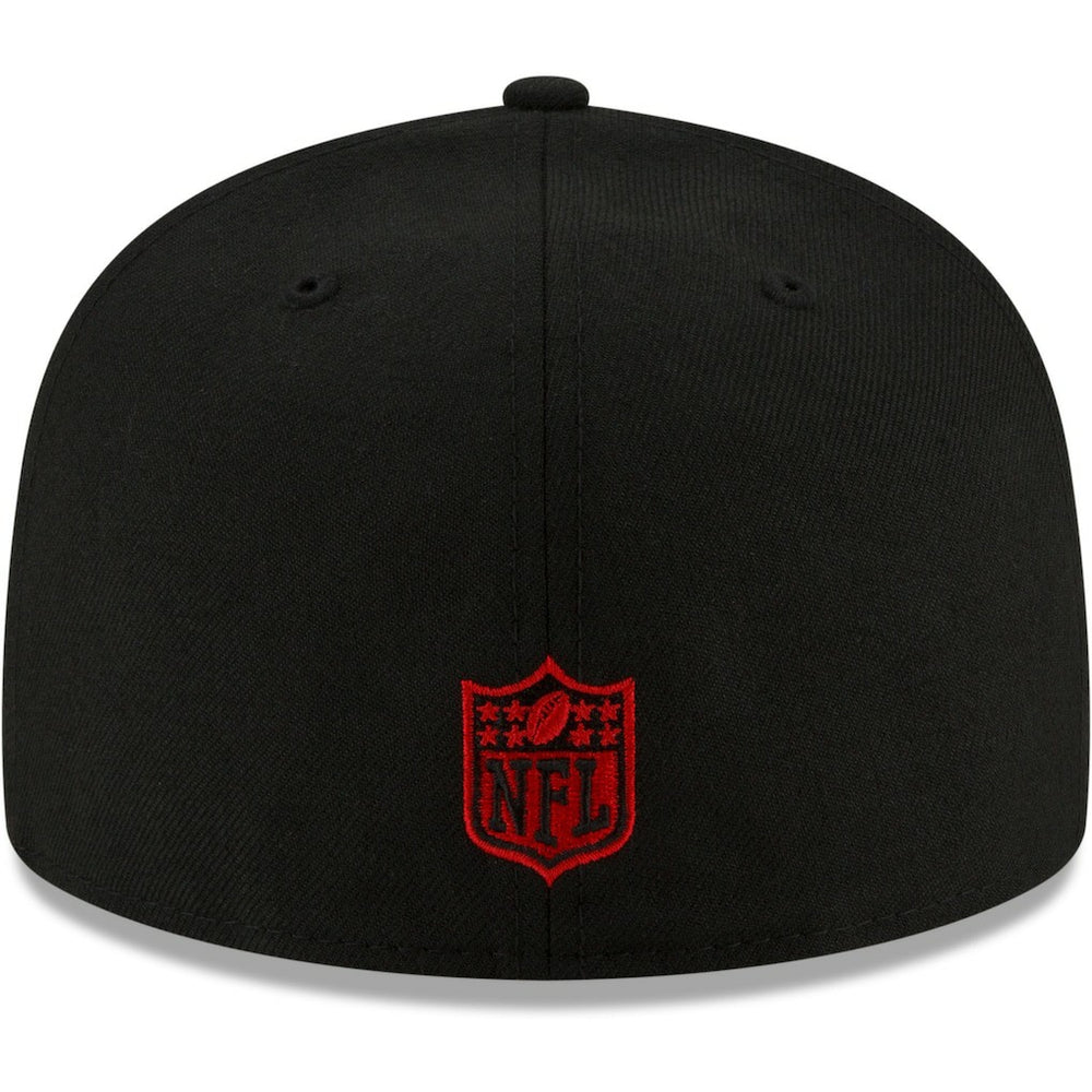Atlanta Falcons New Era Just Don 59FIFTY Fitted Hat - Black Hats