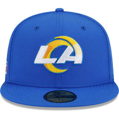 Los Angeles Rams New Era Patch Up 1990 Pro Bowl 59FIFTY Fitted Hat - Royal Hats