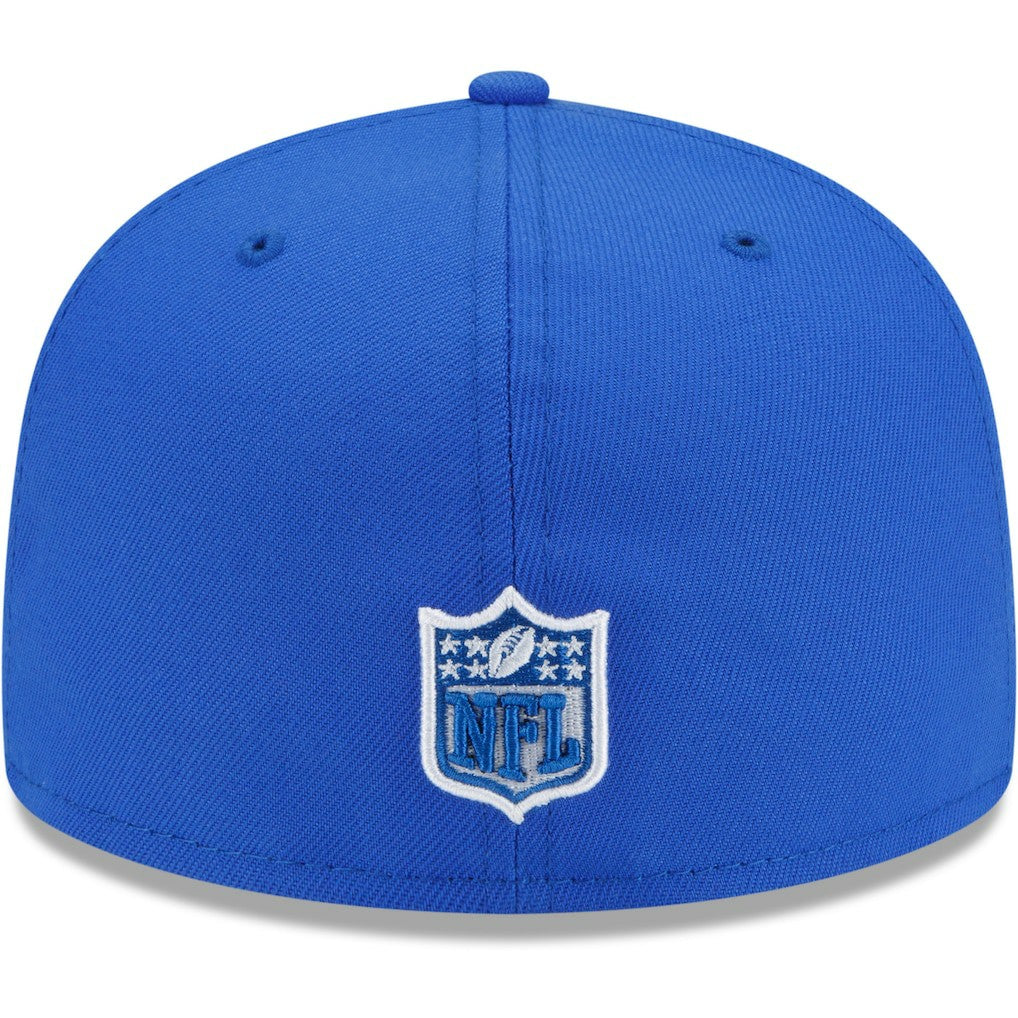 Los Angeles Rams New Era Patch Up 1990 Pro Bowl 59FIFTY Fitted Hat - Royal Hats