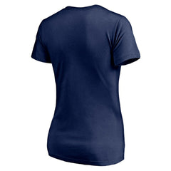 Winnipeg Jets Women's Hail to the North V-Neck T-Shirt - Navy | US 4292599