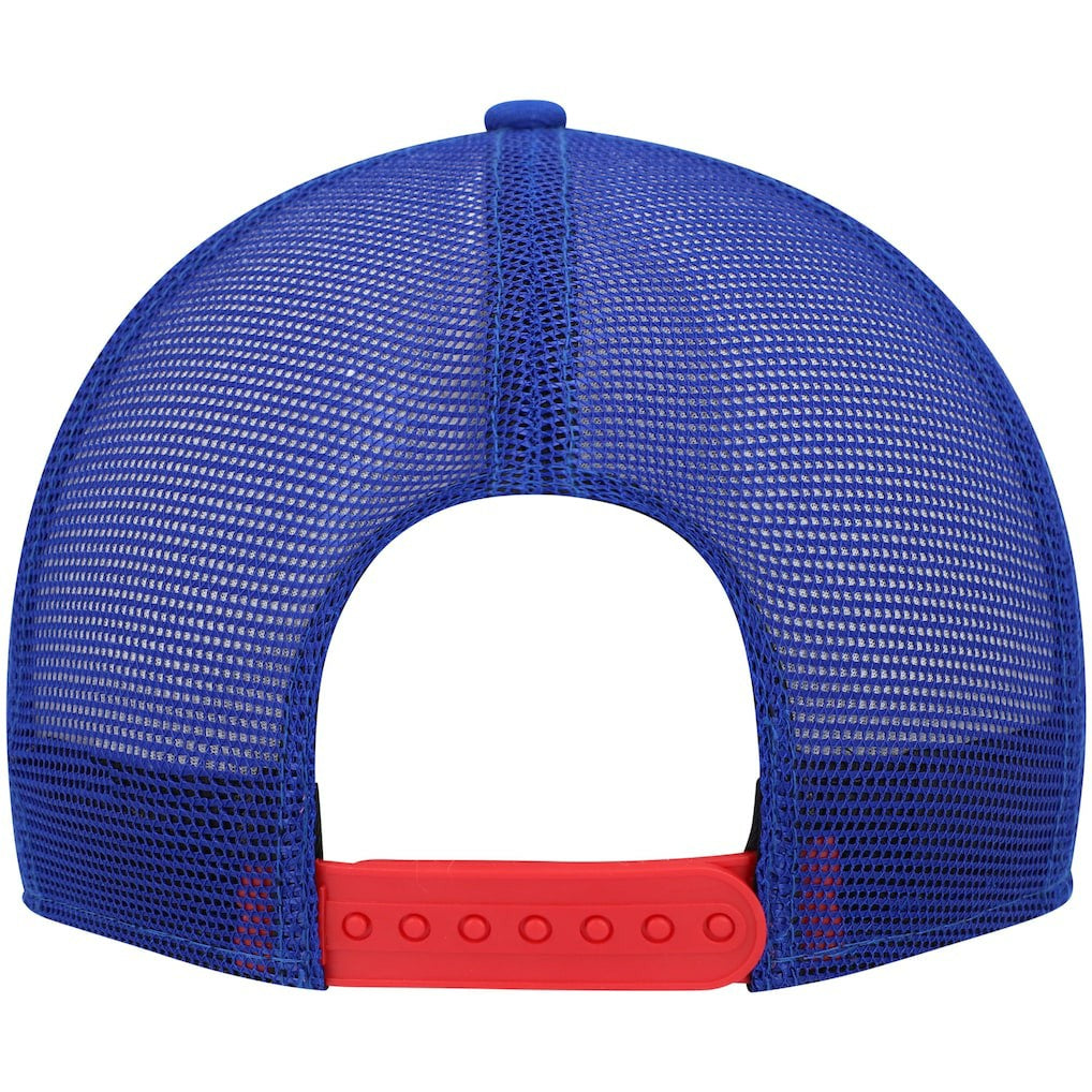 Philadelphia 76ers Hazy Trucker 9FIFTY Snapback Hat Royal - New Era