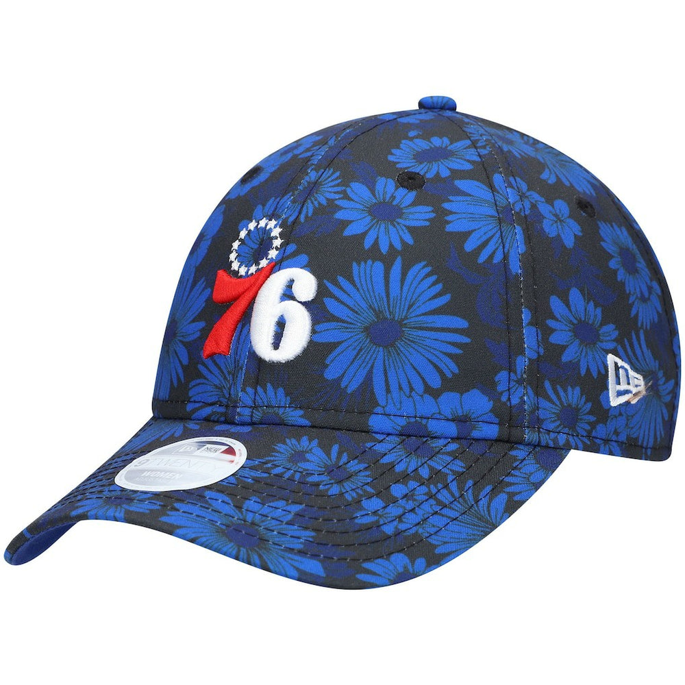 Philadelphia 76ers Women's Blossom 2.0 9TWENTY Adjustable Hat Royal - New Era