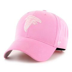 Atlanta Falcons '47 Girls Youth Rose MVP Adjustable Hat - Pink Hats