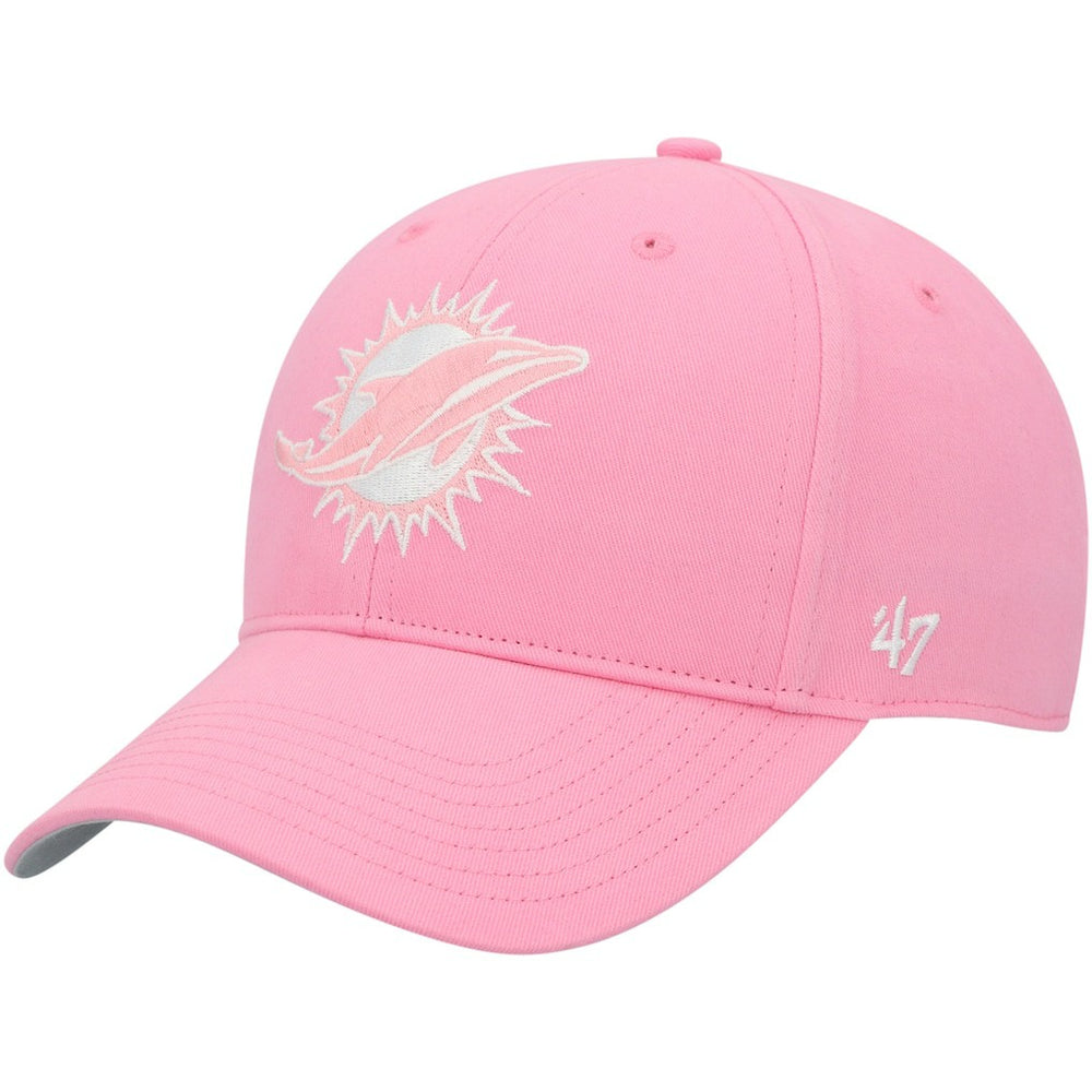 Miami Dolphins '47 Girls Youth Rose MVP Adjustable Hat - Pink Hats