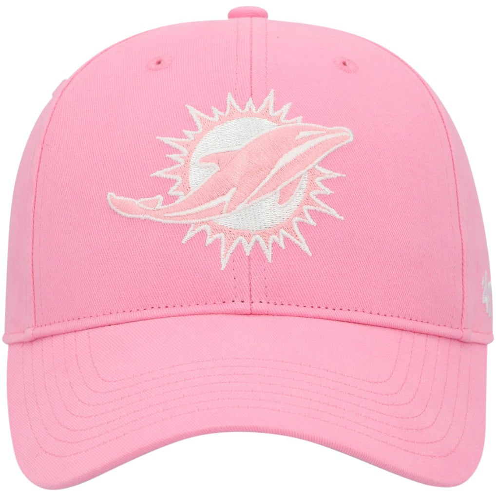 Miami Dolphins '47 Girls Youth Rose MVP Adjustable Hat - Pink Hats