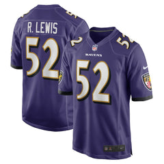 Ray Lewis Baltimore Ravens Retired Player Jersey - Purple Jerseys