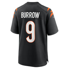 Joe Burrow Cincinnati Bengals Player Game Jersey - Black Jerseys