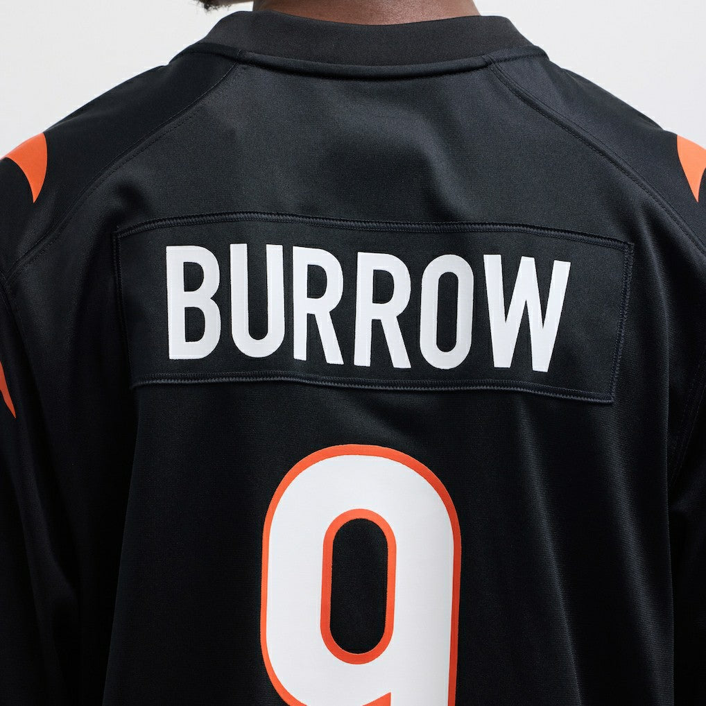 Joe Burrow Cincinnati Bengals Player Game Jersey - Black Jerseys