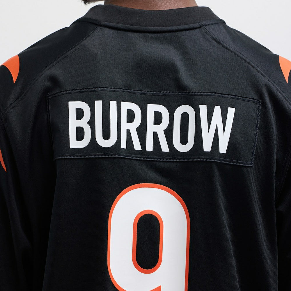 Joe Burrow Cincinnati Bengals Player Game Jersey - Black Jerseys