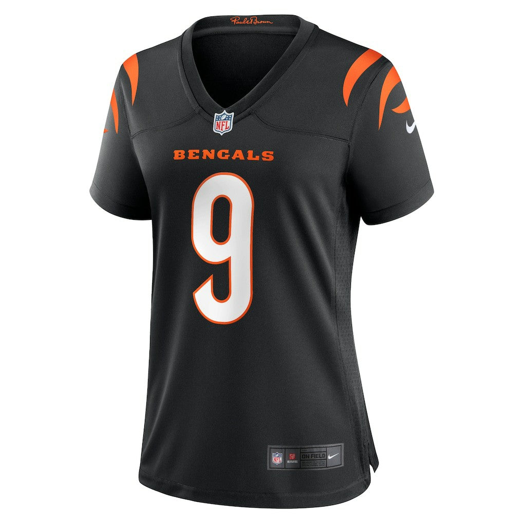Joe Burrow Cincinnati Bengals Women's Player Game Jersey - Black Jerseys
