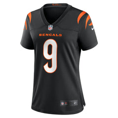 Joe Burrow Cincinnati Bengals Women's Player Game Jersey - Black Jerseys