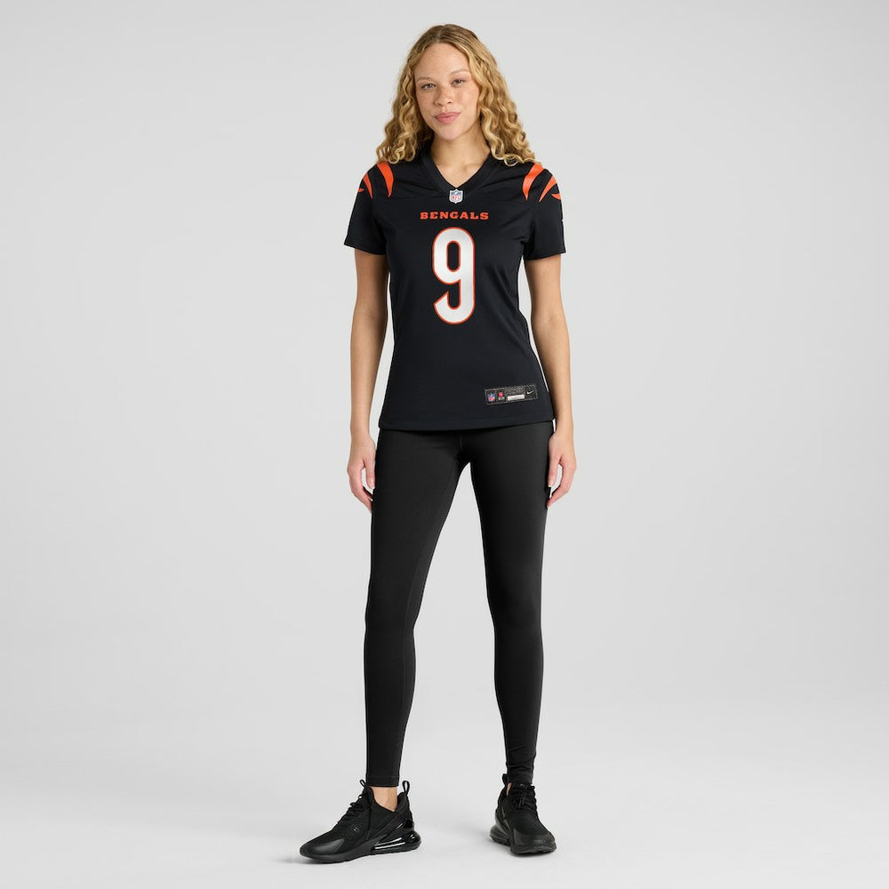 Joe Burrow Cincinnati Bengals Women's Player Game Jersey - Black Jerseys
