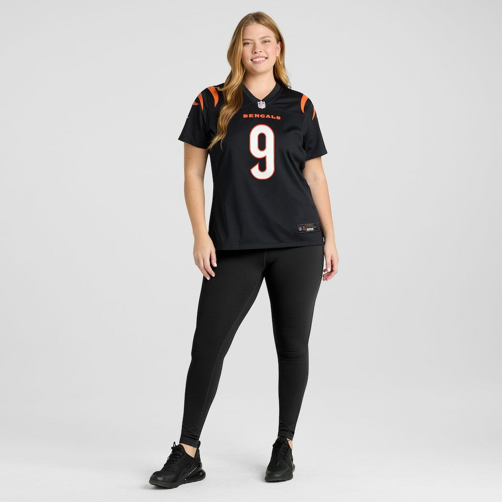 Joe Burrow Cincinnati Bengals Women's Player Game Jersey - Black Jerseys