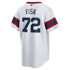 Carlton Fisk Chicago White Sox Nike Home Cooperstown Collection Team Player Jersey - White Jerseys