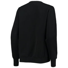 New Orleans Saints Cuce Women's Winners Square Neck Pullover Sweatshirt - Black Pullover