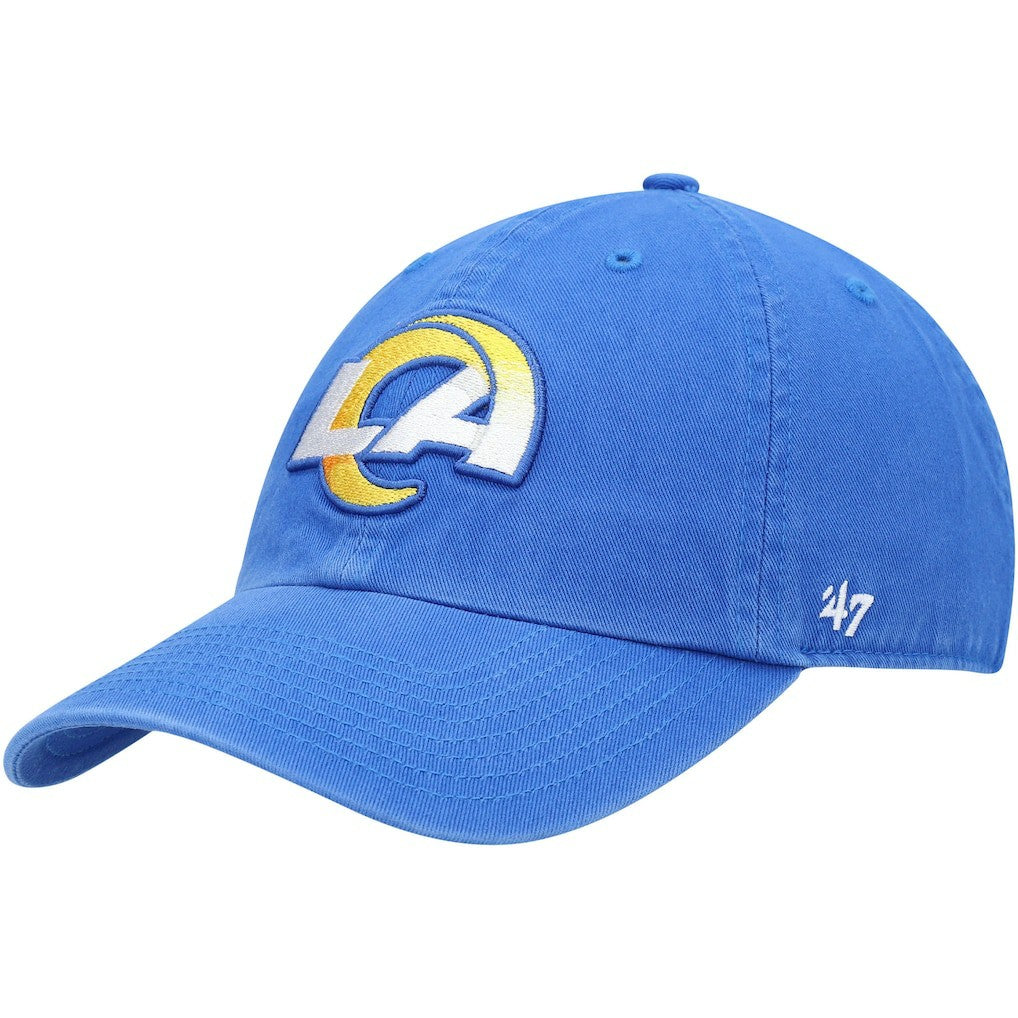 Los Angeles Rams '47 Clean Up Primary LA Adjustable Hat - Royal Hats