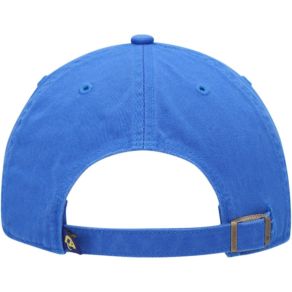 Los Angeles Rams '47 Clean Up Primary LA Adjustable Hat - Royal Hats