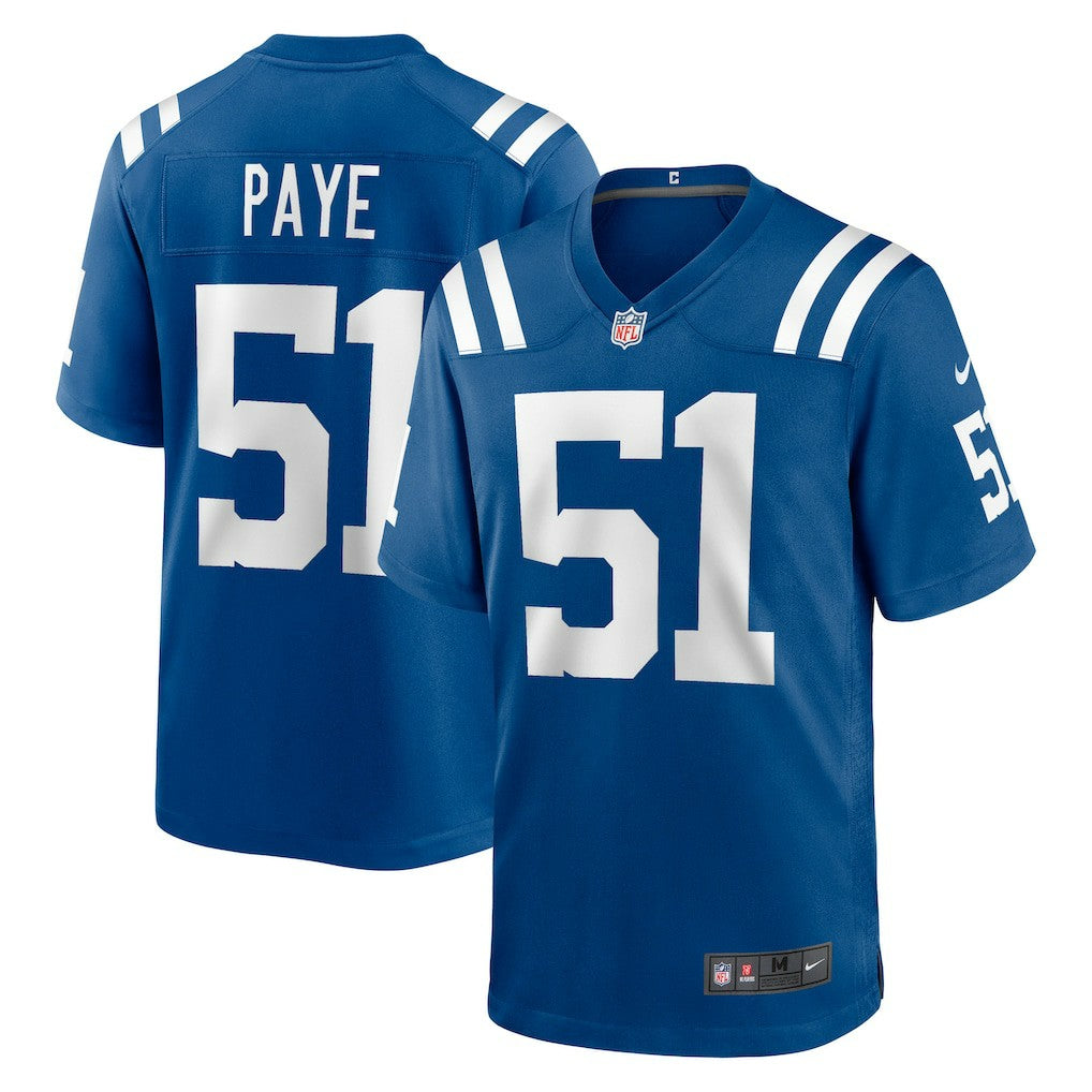 Indianapolis Colts Game Jersey - Royal Jerseys
