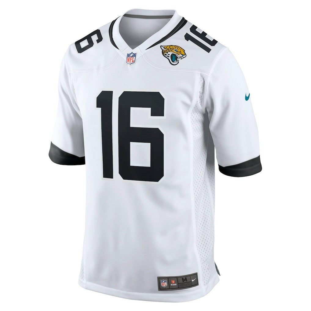 Trevor Lawrence Jacksonville Jaguars White Game Jersey - White Jerseys