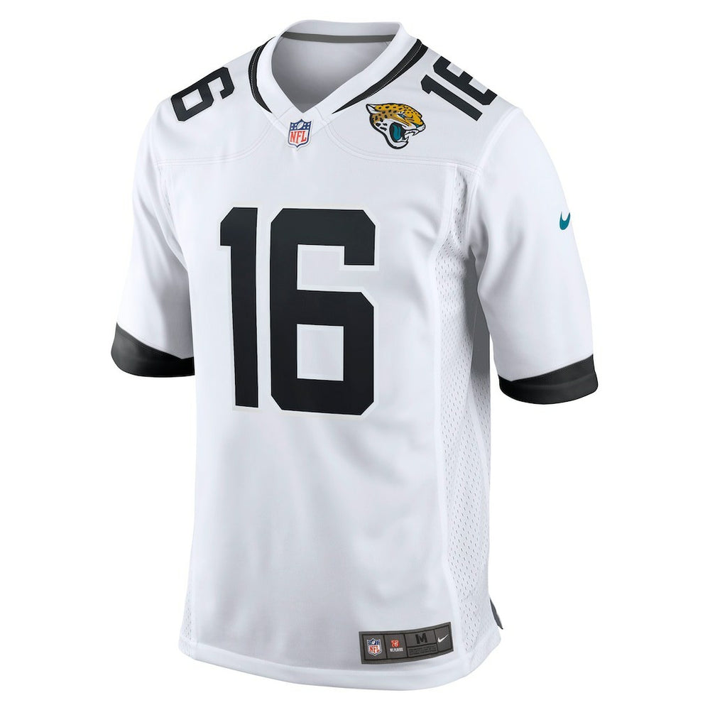 Trevor Lawrence Jacksonville Jaguars White Game Jersey - White Jerseys