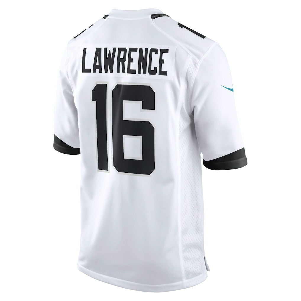 Trevor Lawrence Jacksonville Jaguars White Game Jersey - White Jerseys