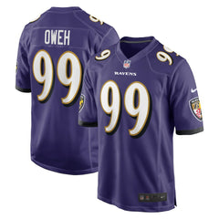 Odafe Oweh Baltimore Ravens Game Jersey - Purple Jerseys