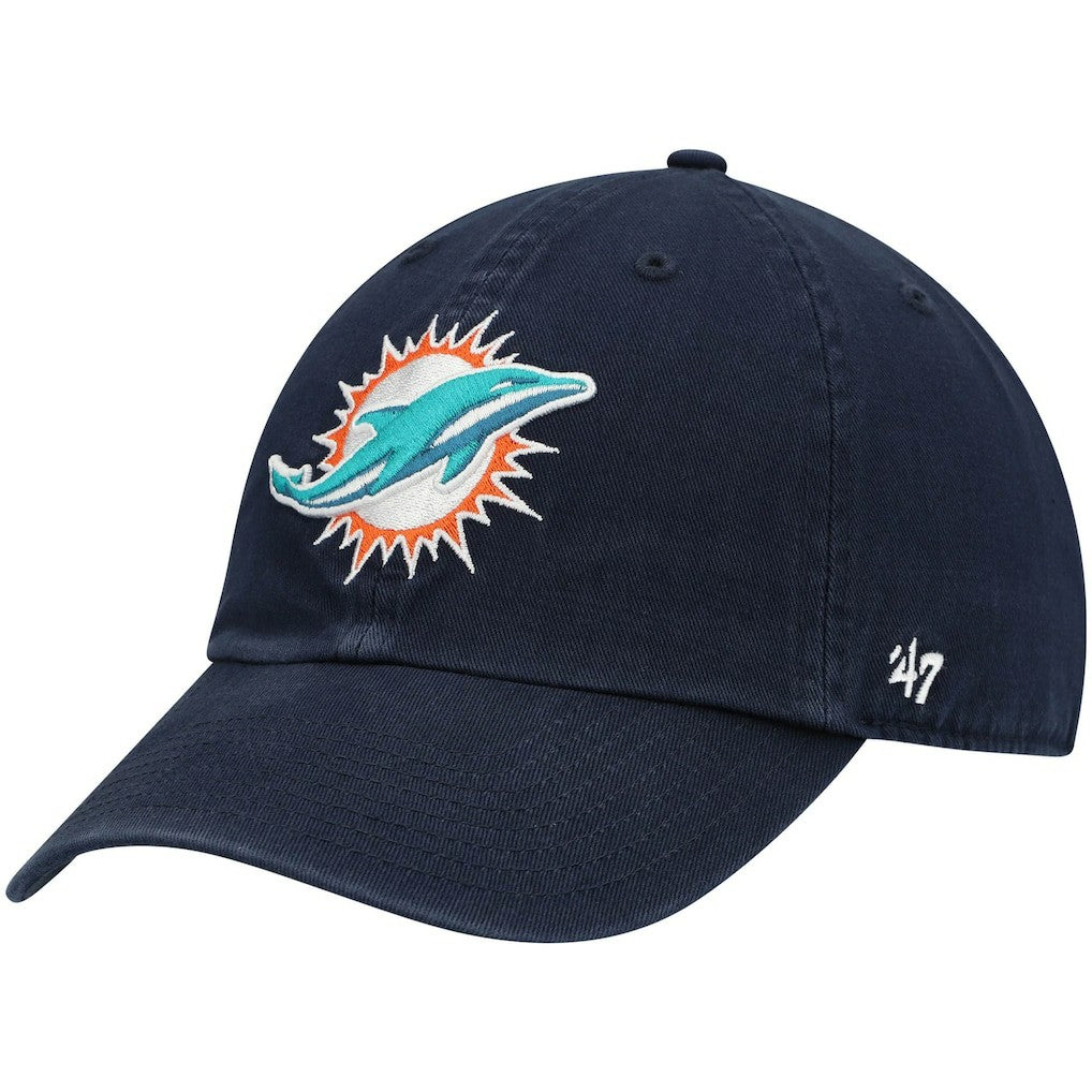 Miami Dolphins '47 Clean Up Alternate Adjustable Hat - Navy Hats