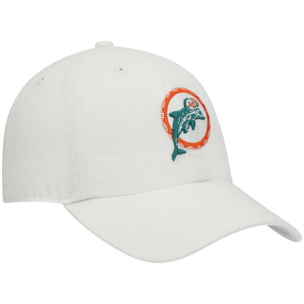 Miami Dolphins '47 Clean Up Adjustable Hat - White Hats