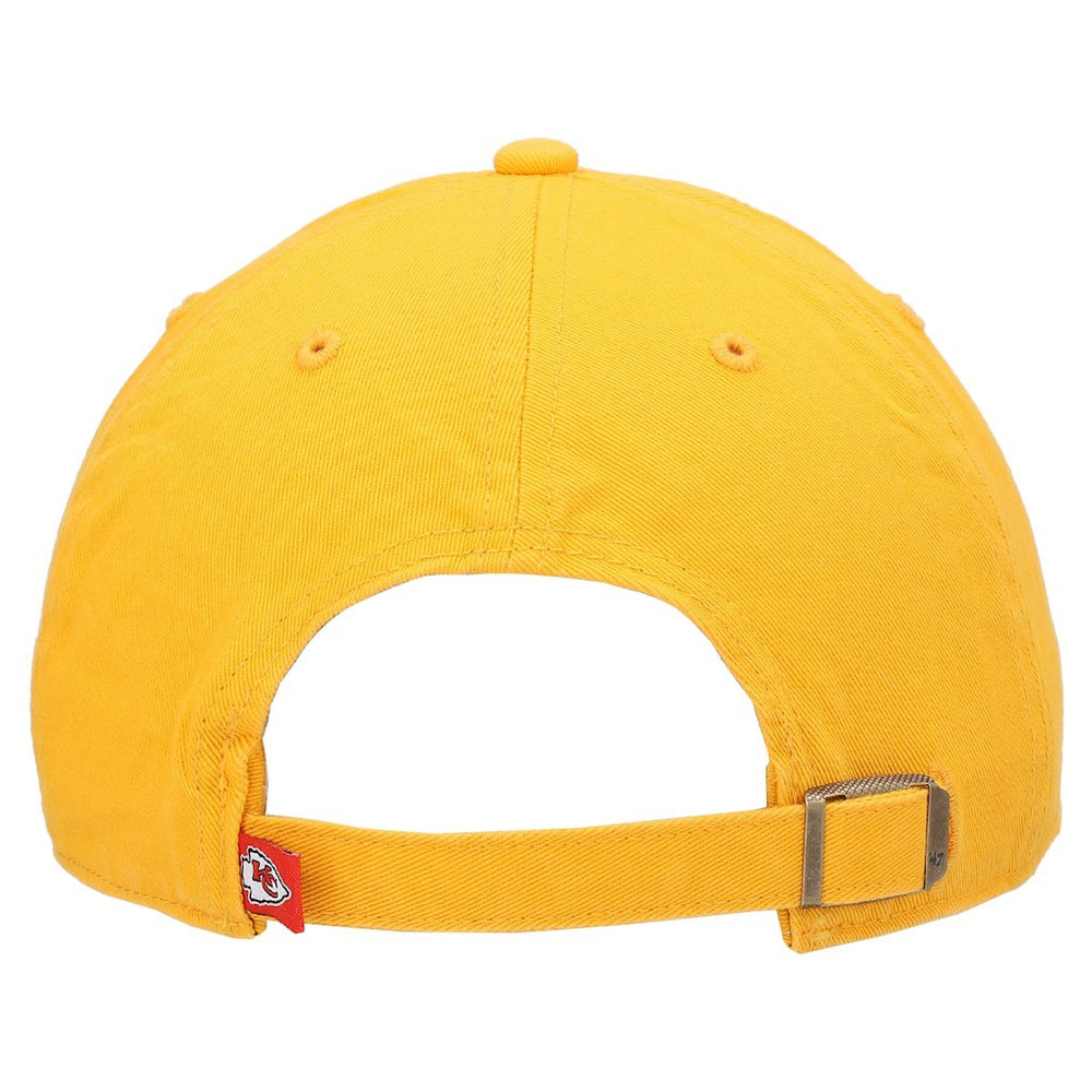 Kansas City Chiefs '47 Clean Up Script Adjustable Hat - Gold Hats