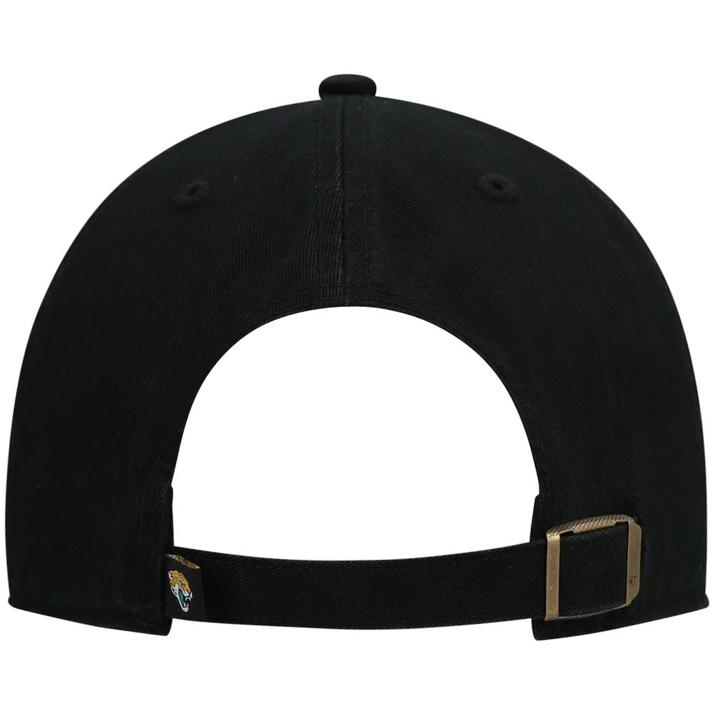 Jacksonville Jaguars '47 Clean Up Script Adjustable Hat - Black Hats