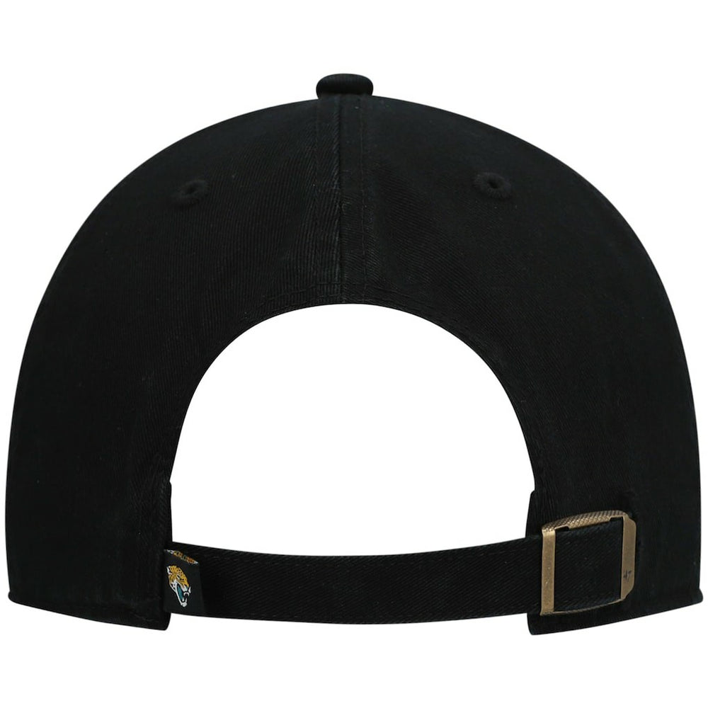 Jacksonville Jaguars '47 Clean Up Script Adjustable Hat - Black Hats
