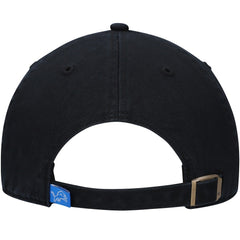 Detroit Lions '47 Clean Up Script Adjustable Hat - Black Hats