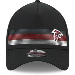 Atlanta Falcons New Era Flawless Stripe 39THIRTY Flex Hat - Black Hats
